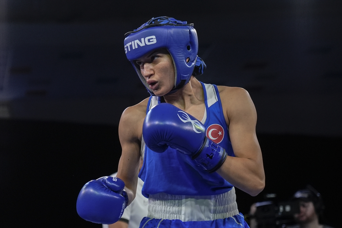 Milli sporcu Hatice Akbaş, 2026 Avrupa Boks Şampiyonası'nda altın madalya