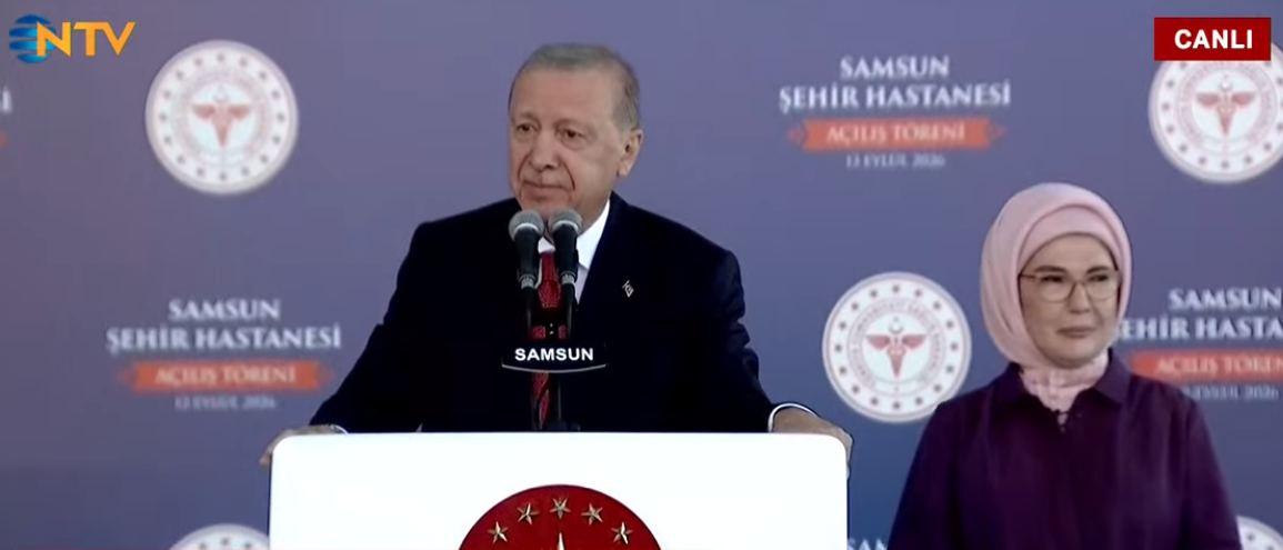 Cumhurbaşkanı Recep Tayyip Erdoğan, Samsun Şehir Hastanesi'nin bölgenin sağlık üssü