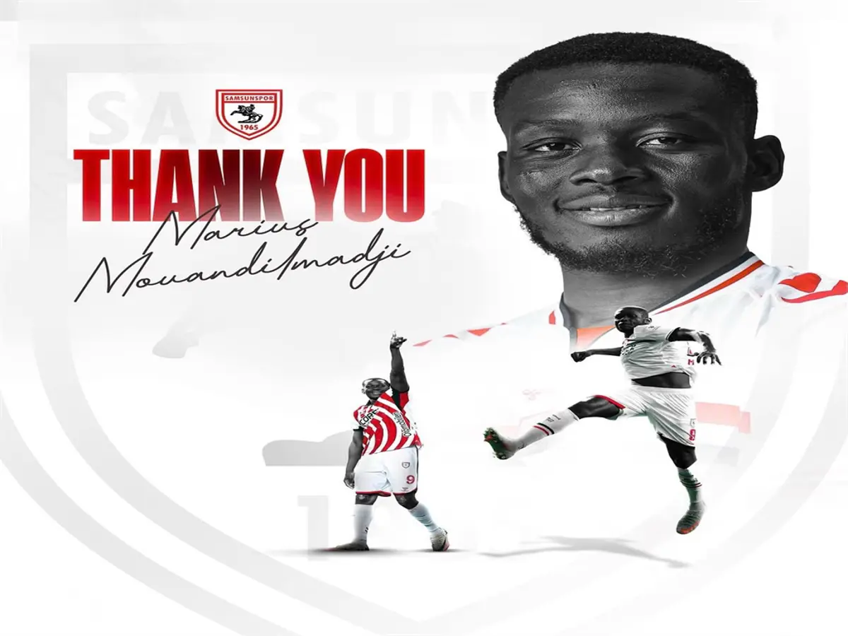 Çadlı forvet Marius Mouandilmadji, Samsunspor'dan ayrılarak Olympiakos'a imzayı attı. Kırmızı