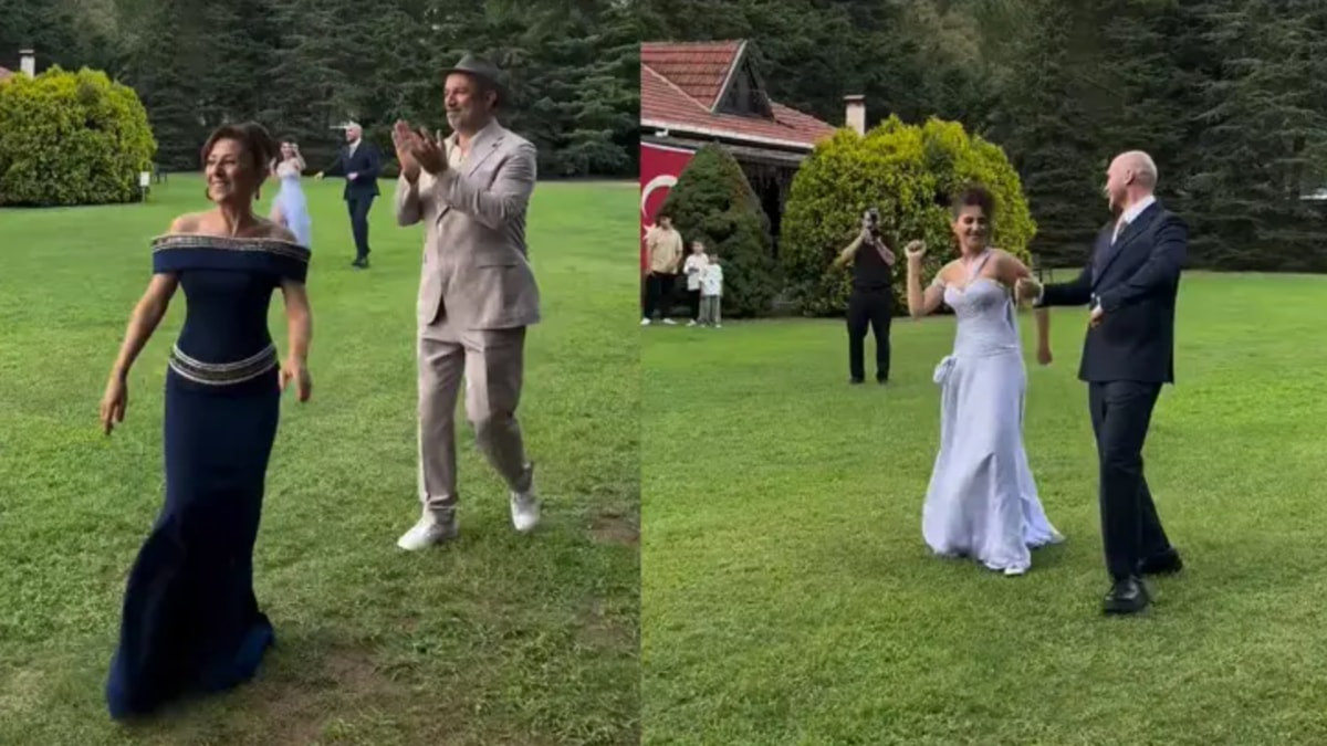 Şevket Çoruh ile oyuncu Günay Karacaoğlu’nun kızları Gülenay Çoruh, evlilik