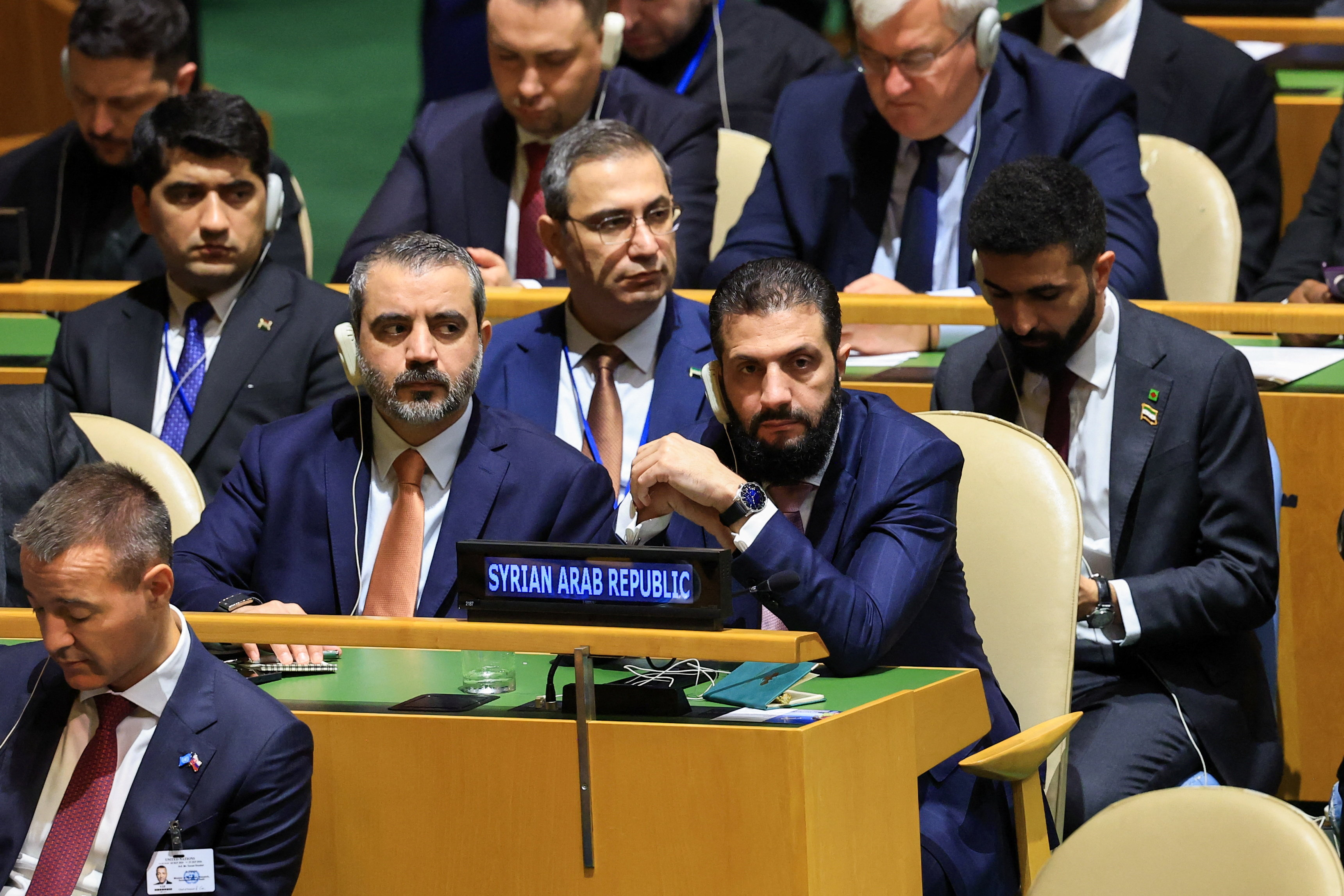 Suriye Cumhurbaşkanı Ahmed Şara, İsrail ile kalıcı bir barış için