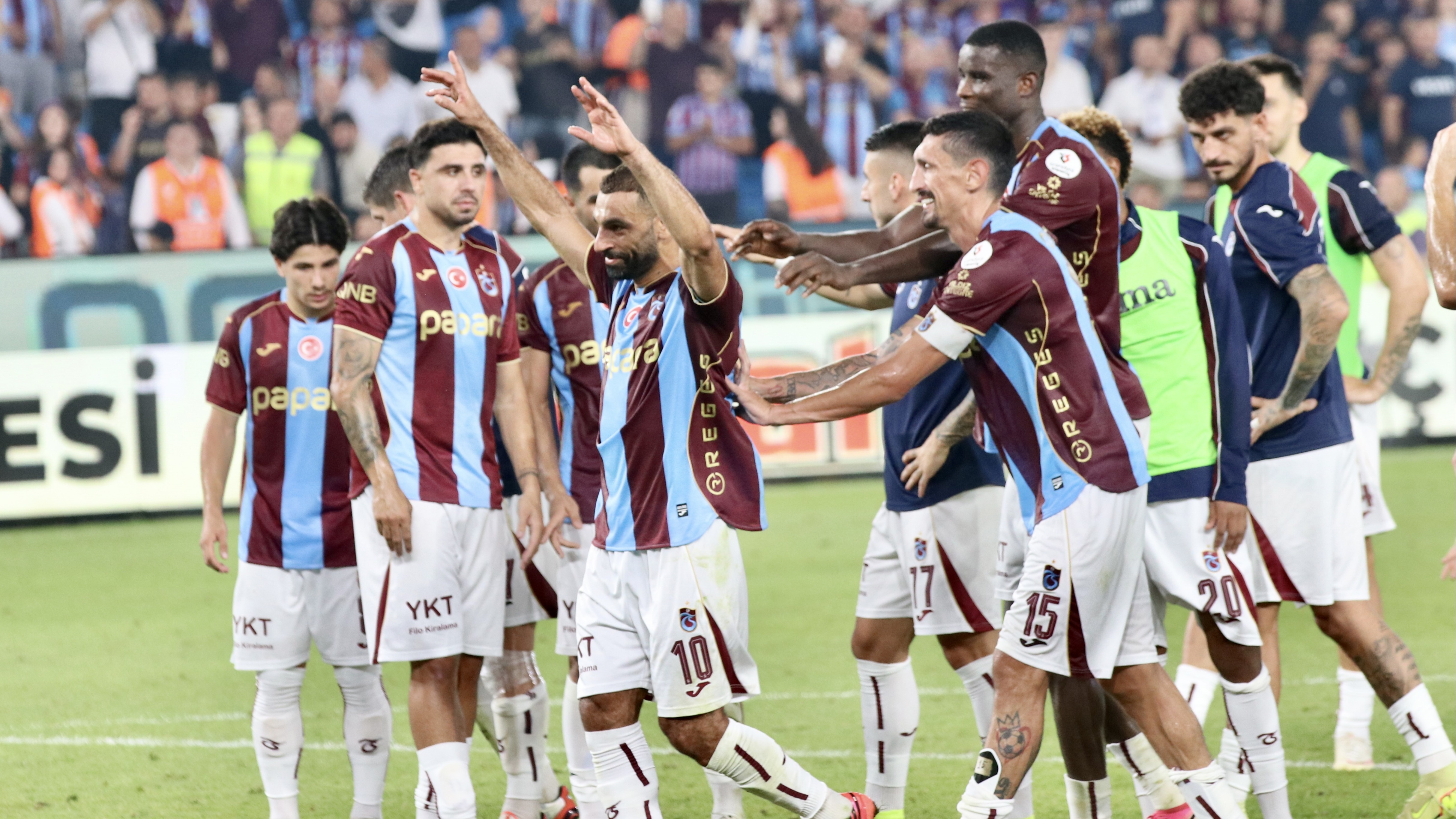 Bu sezon UEFA Konferans Ligi'nde mücadele edecek olan Trabzonspor'un kadrosu