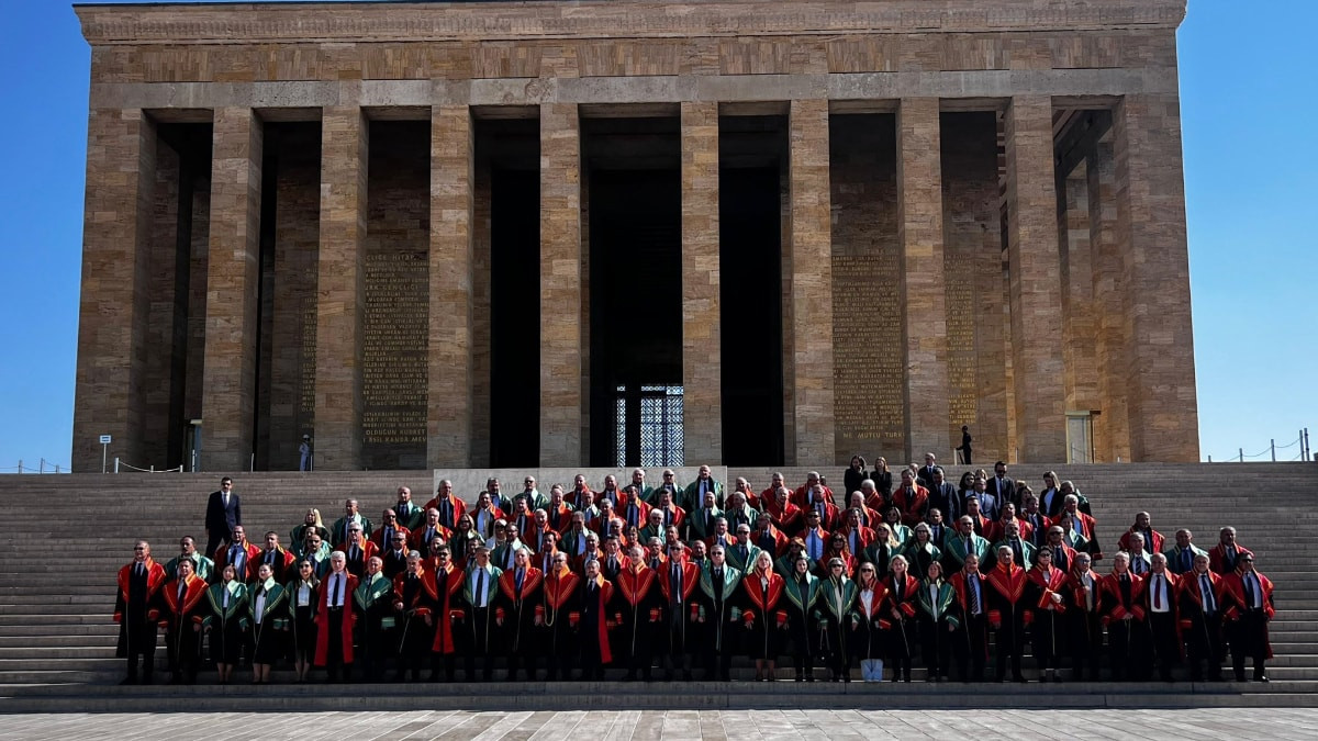 Yargıtay Başkanı Ömer Kerkez başkanlığındaki heyet, 2026-2027 Adli Yıl açılışı