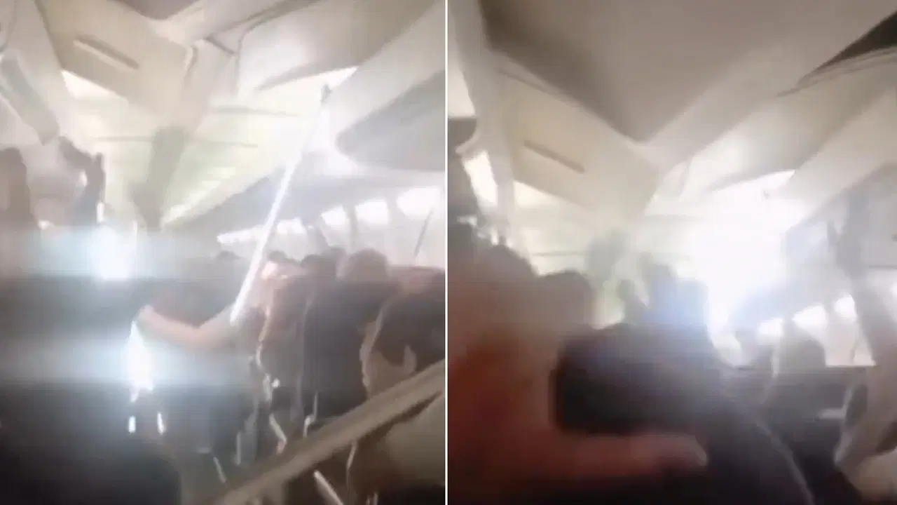 İran’da Meşhed-Kirmanşah seferini gerçekleştiren uçak, türbülansa girdi. Sarsıntı sırasında kabin
