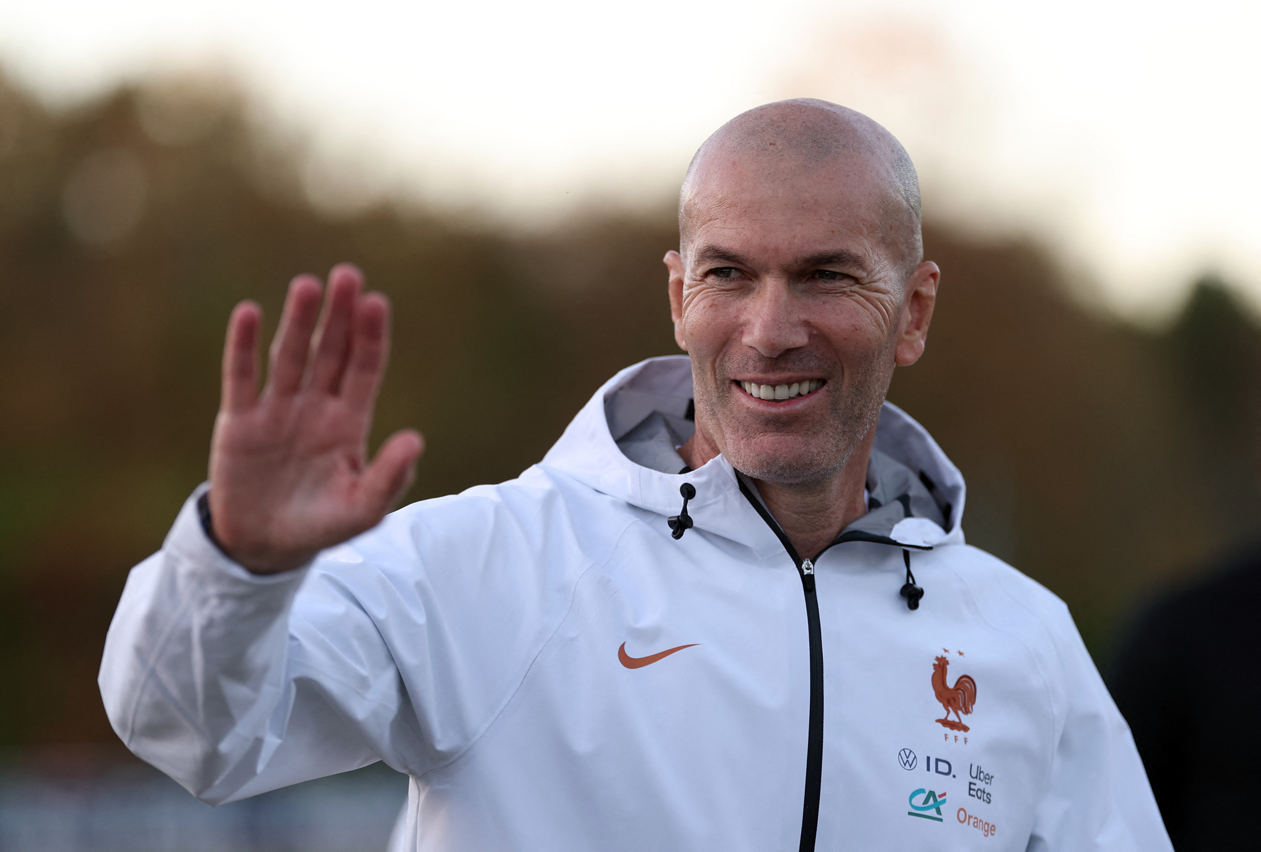 Fransa Milli Takımı Teknik Direktörü Zinedine Zidane, Türkiye maçı öncesinde