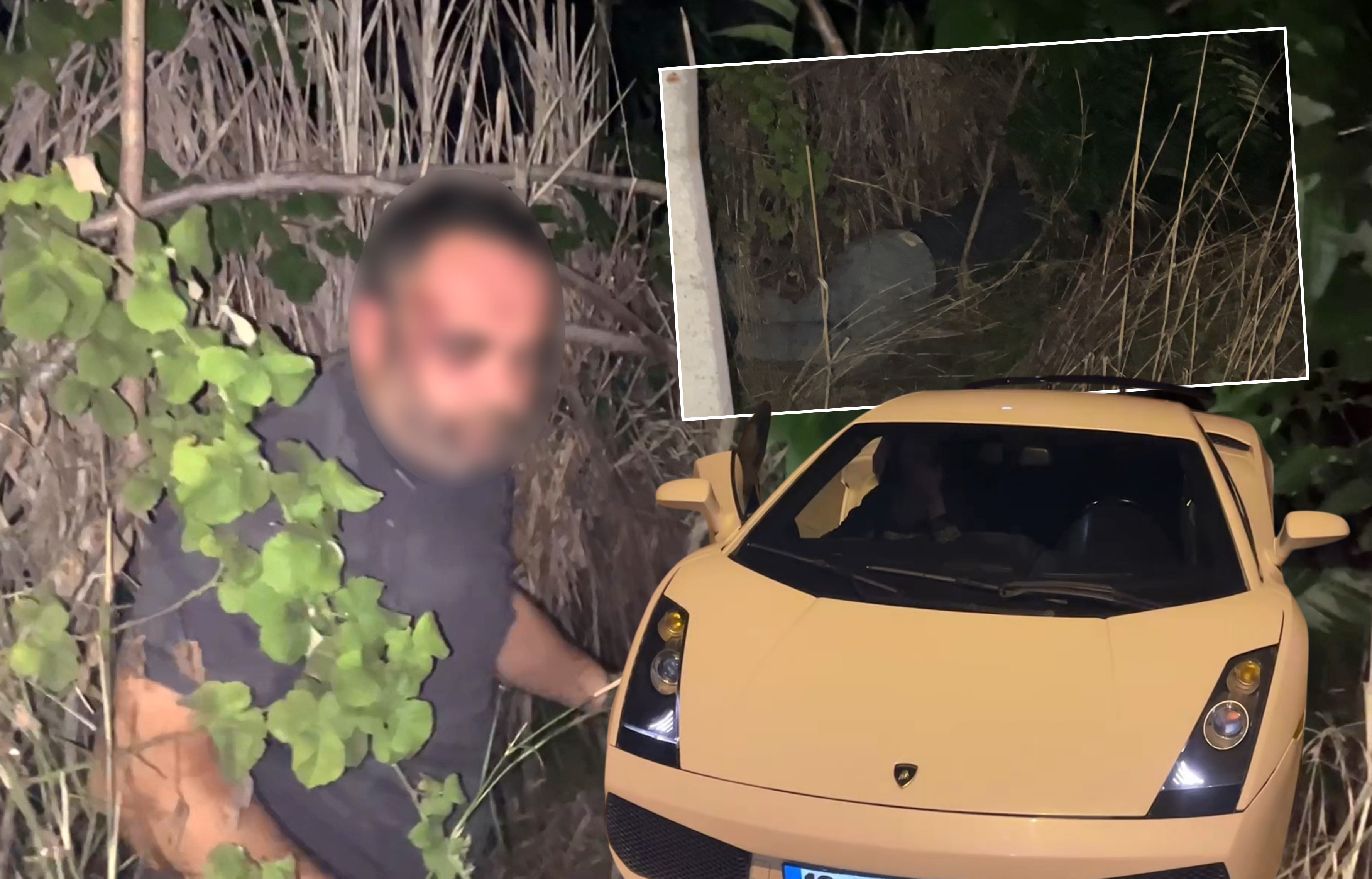 Bursa'da 10 milyonluk lüks otomobille polisten kaçan sürücü, aracı bırakıp