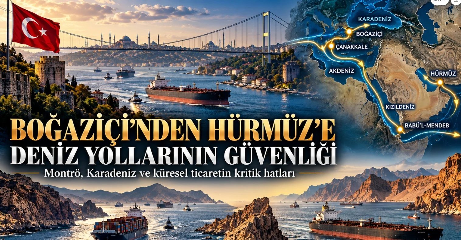 Dünya ticaretinin stratejik geçiş noktaları olan İstanbul ve Çanakkale boğazları