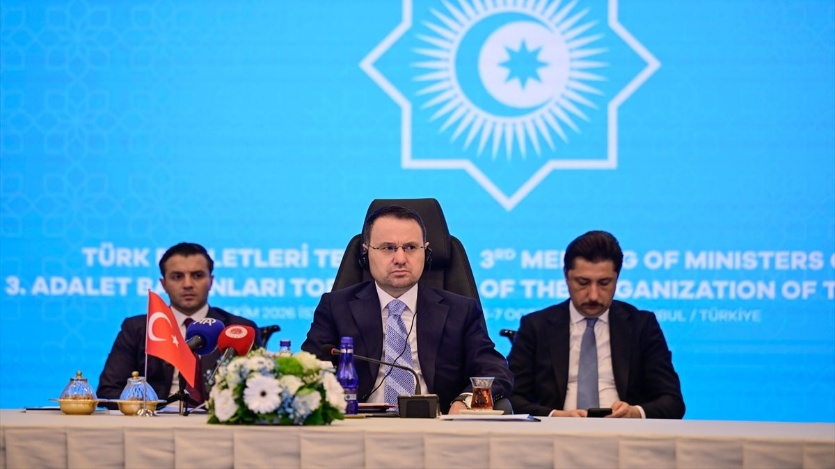 Adalet Bakanı Akın Gürlek, İstanbul’da düzenlenen Türk Devletleri Teşkilatı Adalet