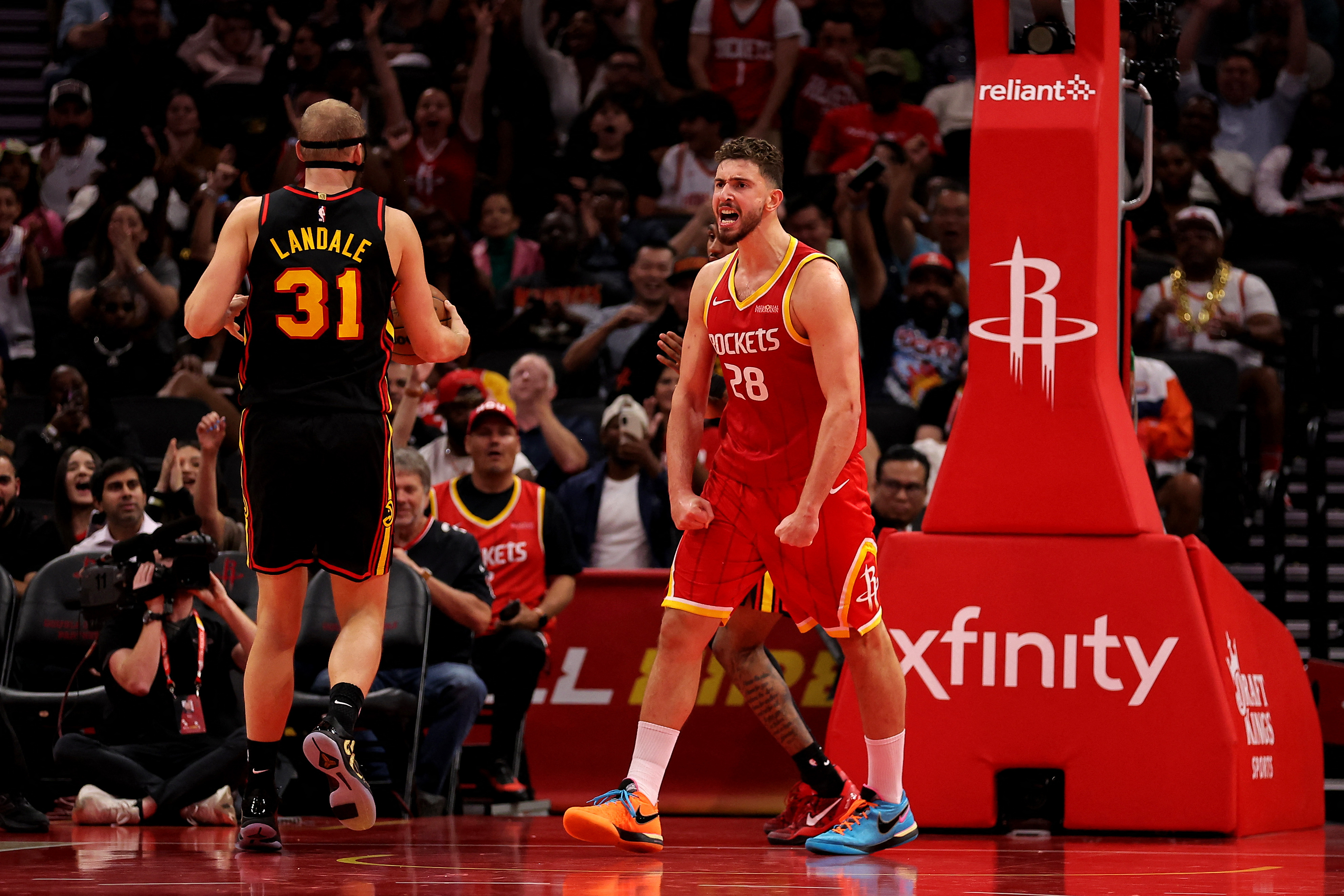 Houston Rockest forması giyen milli basketbolcu Alperen Şengün, kariyer rekoru