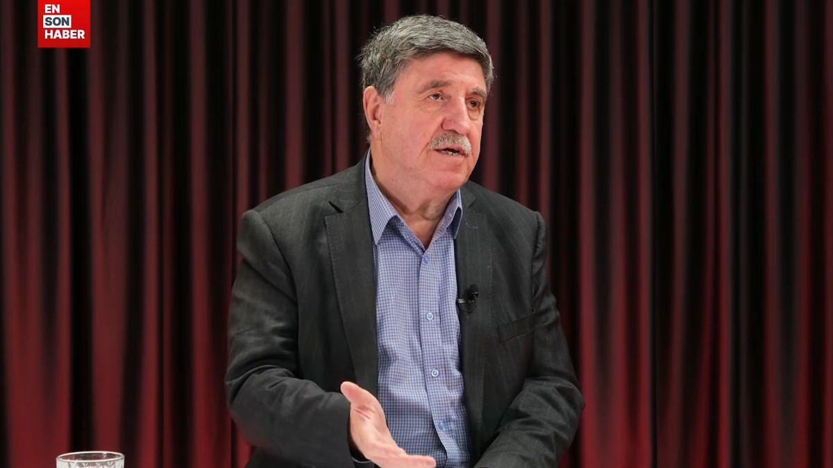 Gündeme dair konuları Ensonhaber YouTube ekranlarında değerlendiren eski milletvekili Altan