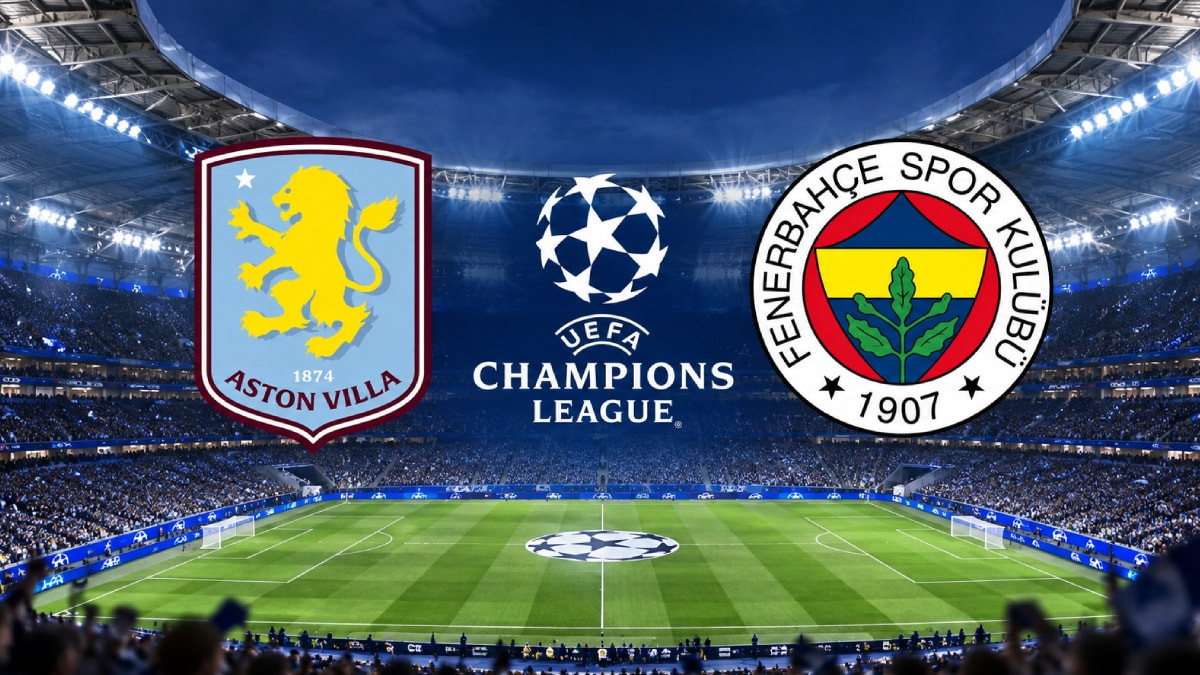 UEFA Şampiyonlar Ligi'nin ikinci haftasında Fenerbahçe, İngiltere deplasmanında Aston Villa
