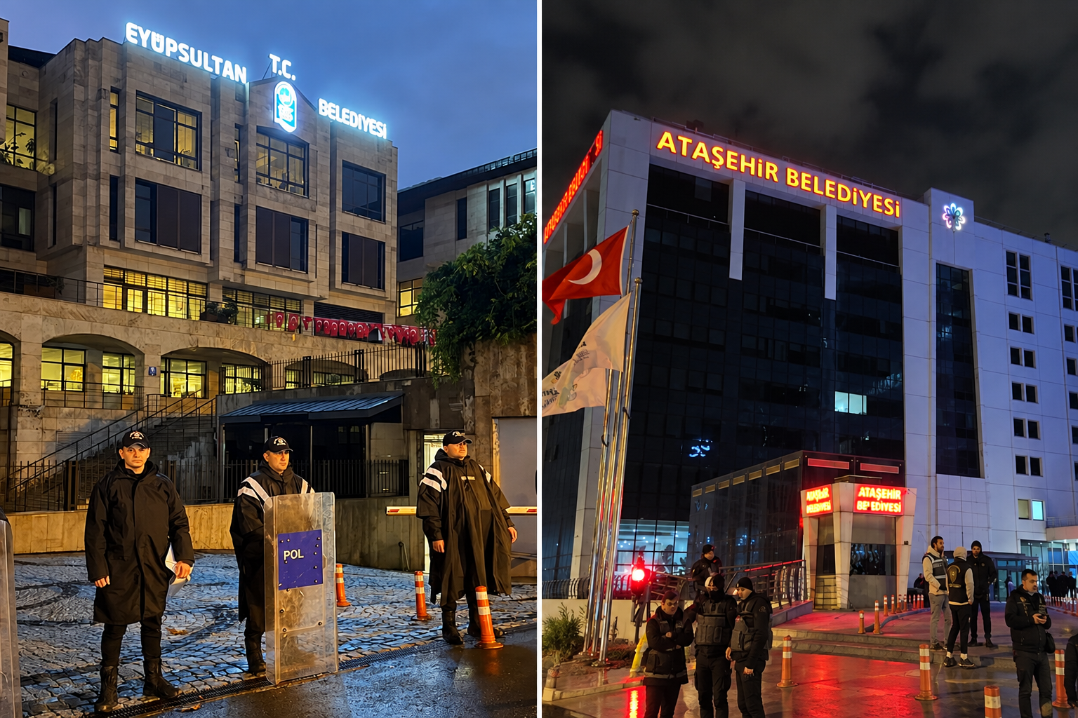 İstanbul Valiliği, Ataşehir ve Eyüpsultan belediye meclislerinin belediye başkan vekilini