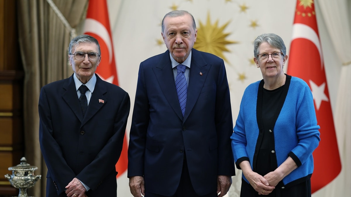 Cumhurbaşkanı Recep Tayyip Erdoğan, Nobel ödüllü bilim insanı Prof. Dr.