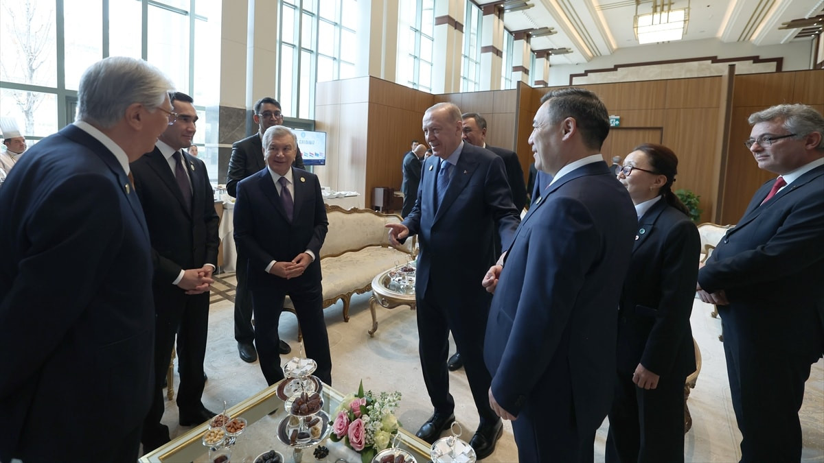 Türk Devletleri Teşkilatı 13. Zirvesi Ankara’da devam ederken Cumhurbaşkanı Recep