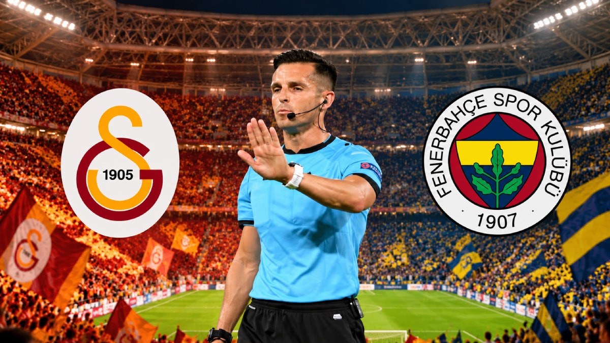 Galatasaray-Fenerbahçe derbisinde VAR hakemi olarak İspanyol Carlos del Cerro Grande