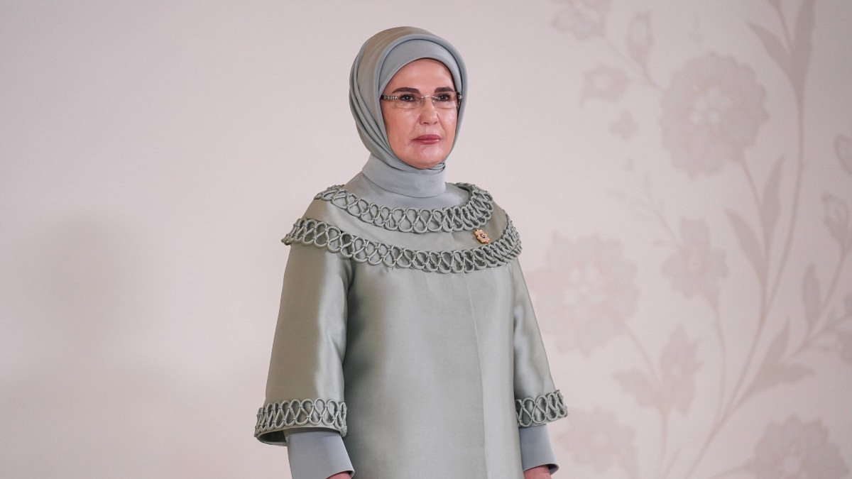 Cumhurbaşkanı Recep Tayyip Erdoğan'ın eşi Emine Erdoğan, 29 Ekim Cumhuriyet