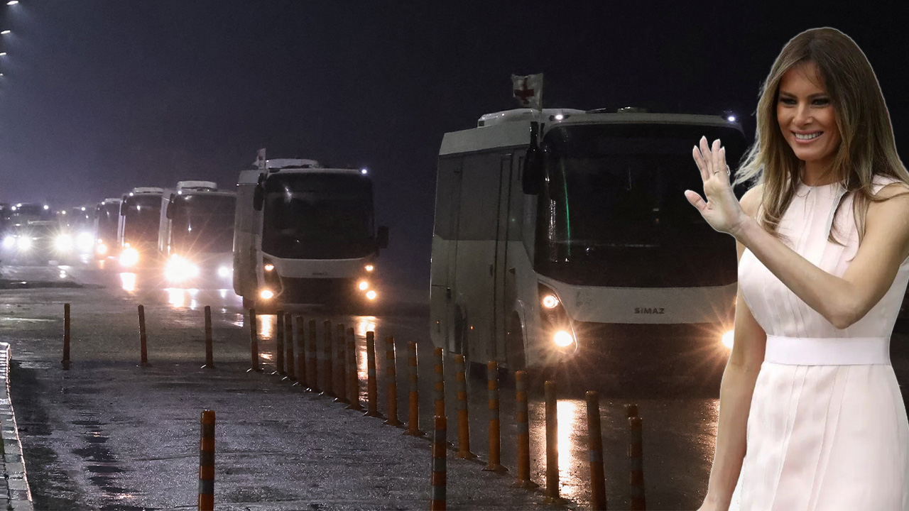 Oleşki'de, Melania Trump'ın girişimiyle sağlanan ateşkes sonrası tahliye operasyonu yapıldı.