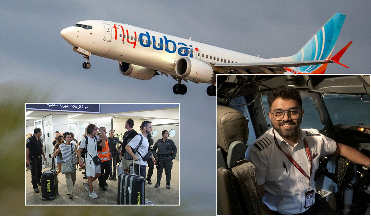 Dubai-Tel Aviv seferini yapan Flydubai uçağında yardımcı pilotun uçağı düşürme