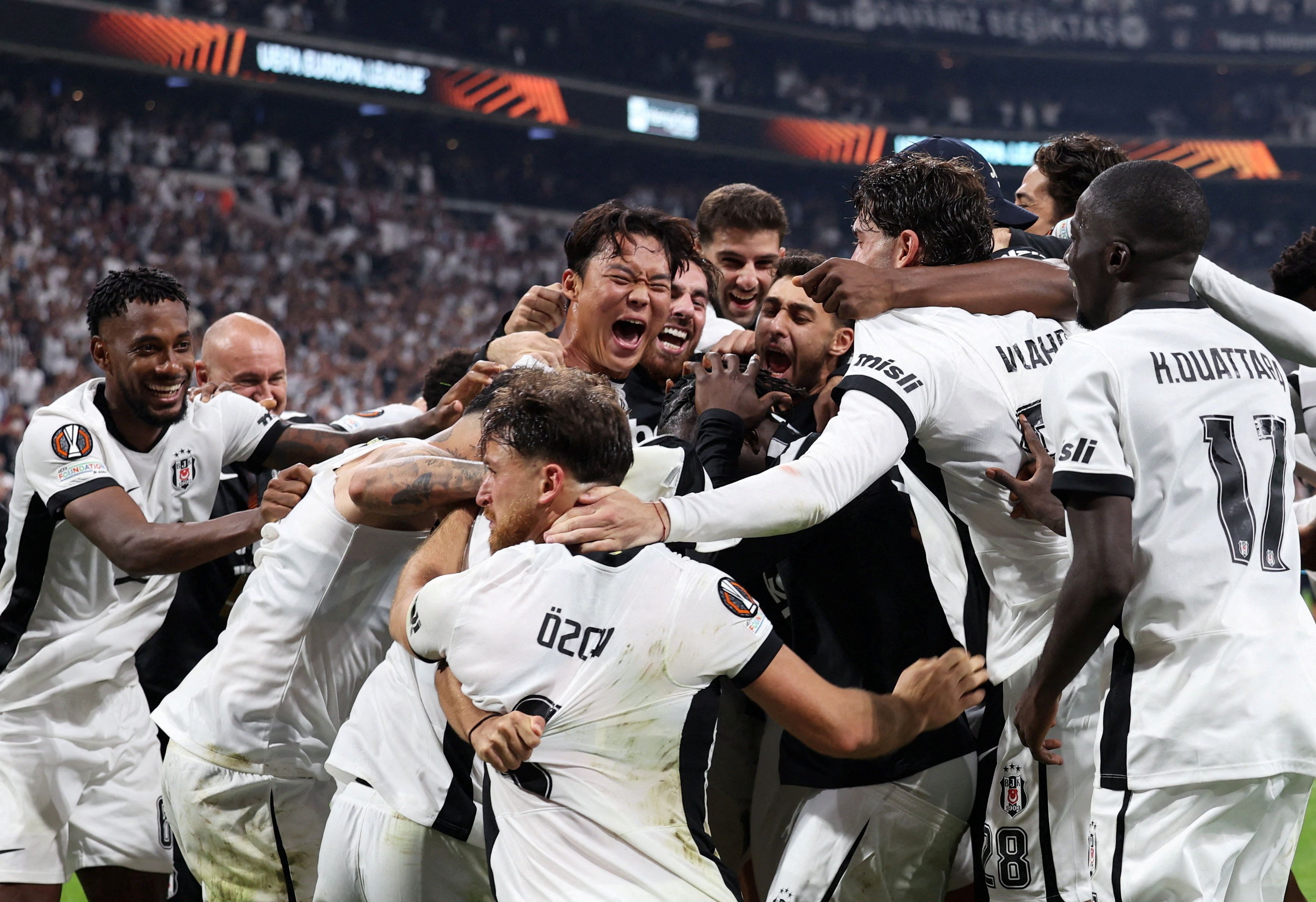 UEFA Avrupa Ligi ikinci haftasında Beşiktaş, Almanya deplasmanında Bundesliga ekibi