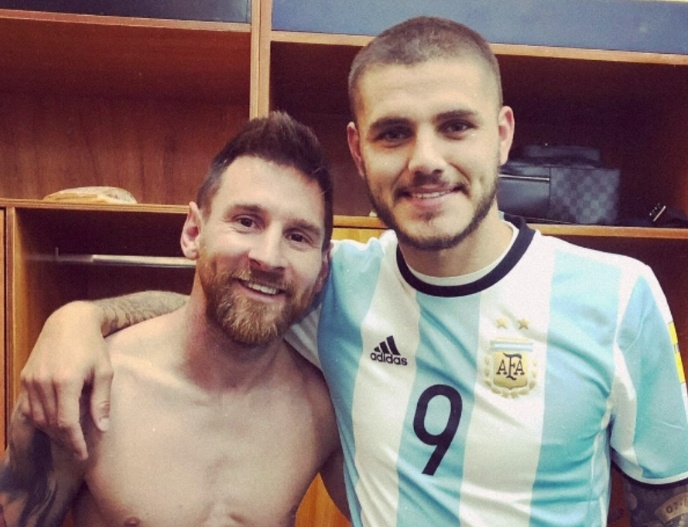 Galatasaray'ın eski yıldızı Mauro Icardi, Arjantin ve PSG'de birlikte forma