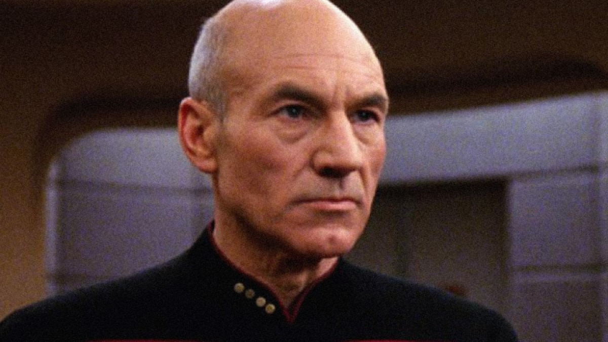'Star Trek: The Next Generation' dizisinde Kaptan Jean-Luc Picard, 'X-Men'