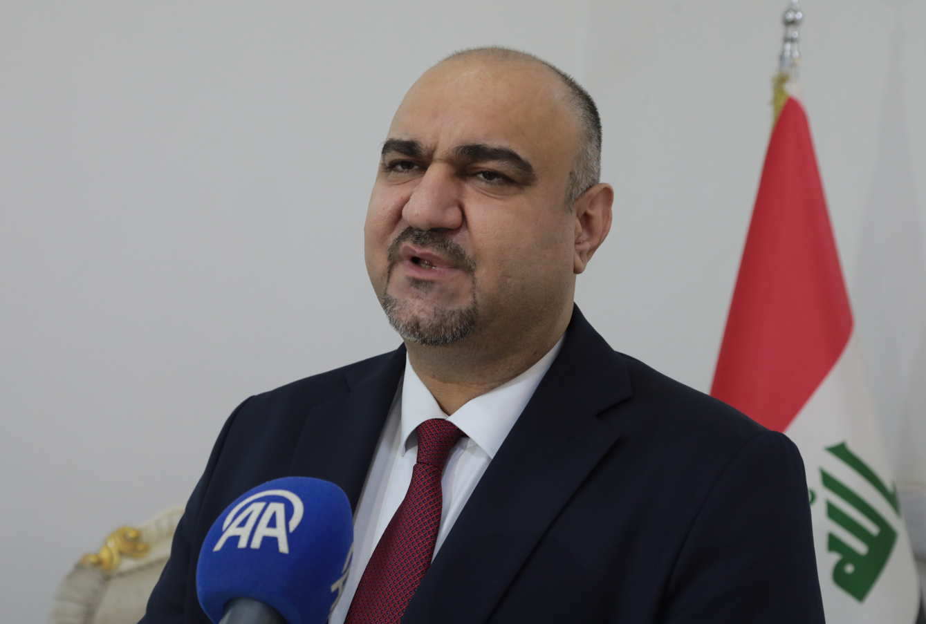 Irak hükümetinde Devlet Bakanı olarak görev yapan Muhammed Seman Ağa,