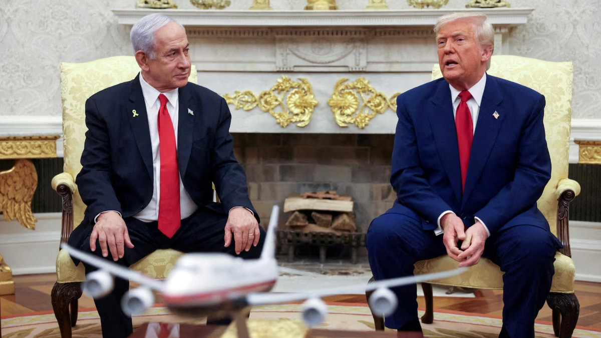 ABD Başkanı Donald Trump'ın İsrail'de 27 Ekim'de yapılacak seçimlere kısa