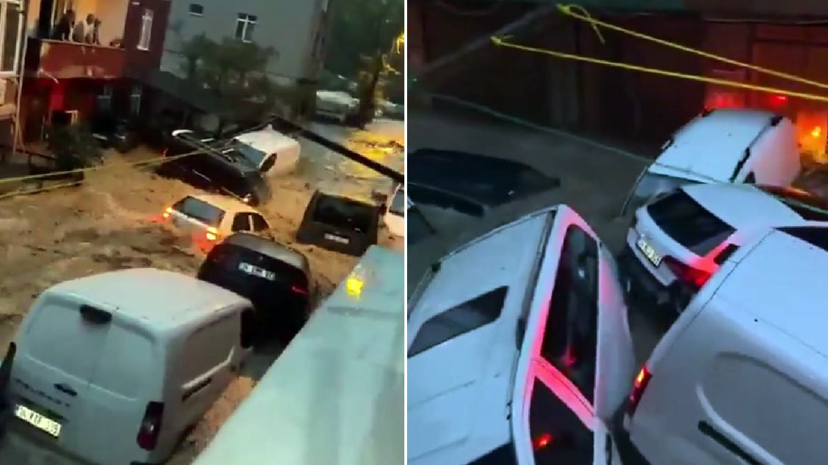 İstanbul’da etkili olan şiddetli sağanak, megakentin birçok noktasında sele ve