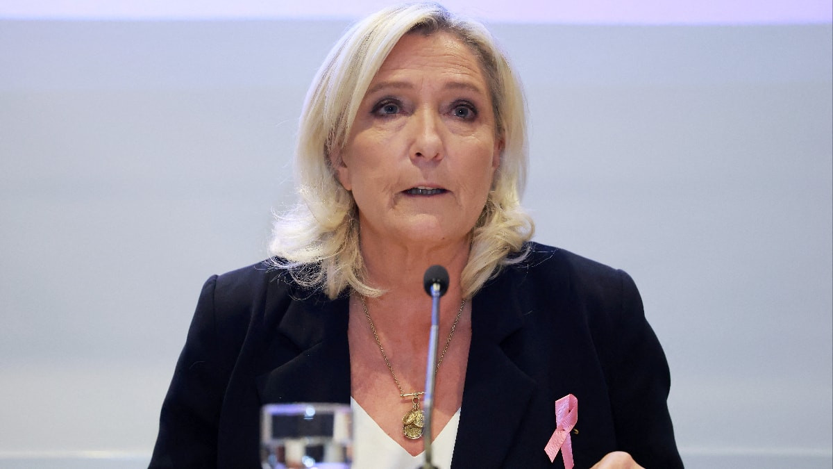 Fransa'daki Ulusal Birlik Partisi'nin lideri Marine Le Pen, Avrupa Birliği'nin