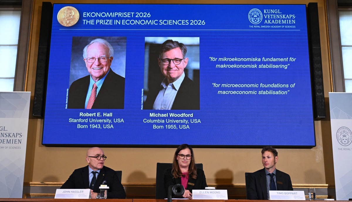 2026 Nobel Ekonomi Ödülü'ne, ABD'li ekonomistler Robert Hall and Michael