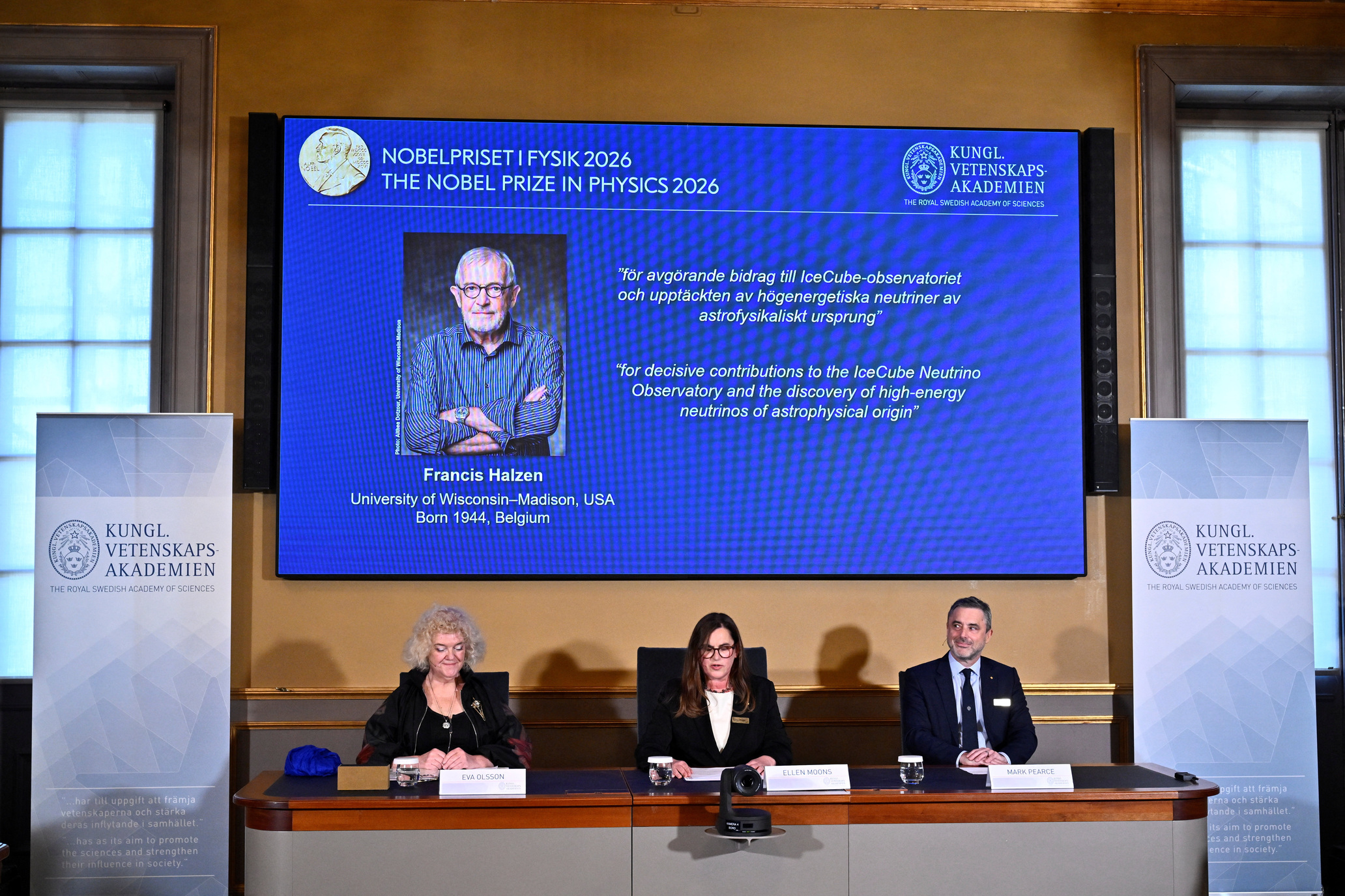 2026 Nobel Fizik Ödülü, IceCube Nötrino Gözlemevi çalışmaları ve yüksek