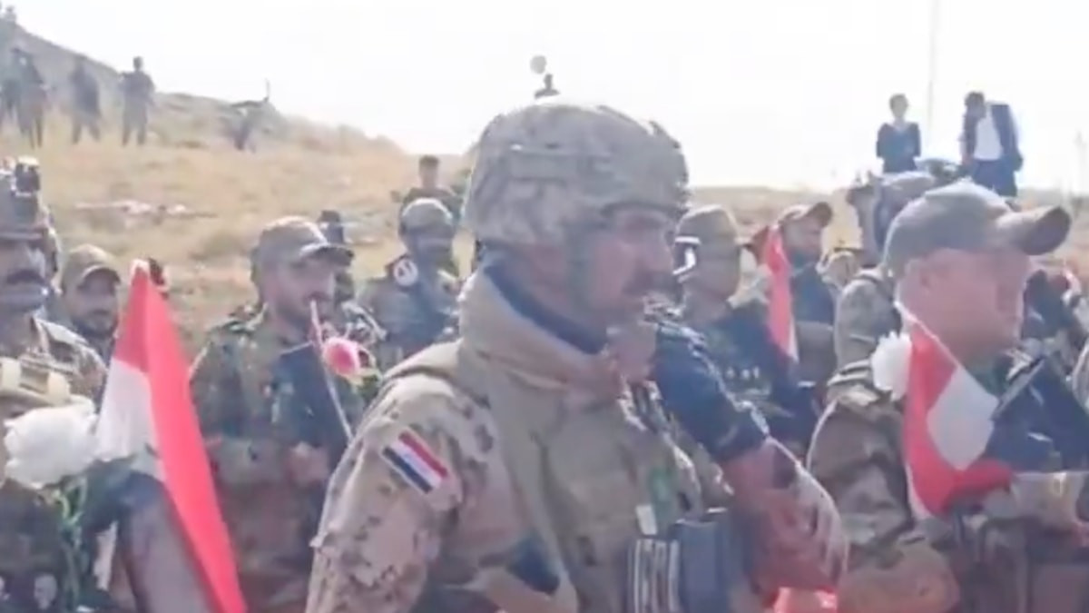 Irak güvenlik güçleri, terör örgütü PKK'nın Sincar'daki uzantısı olan "Şengal