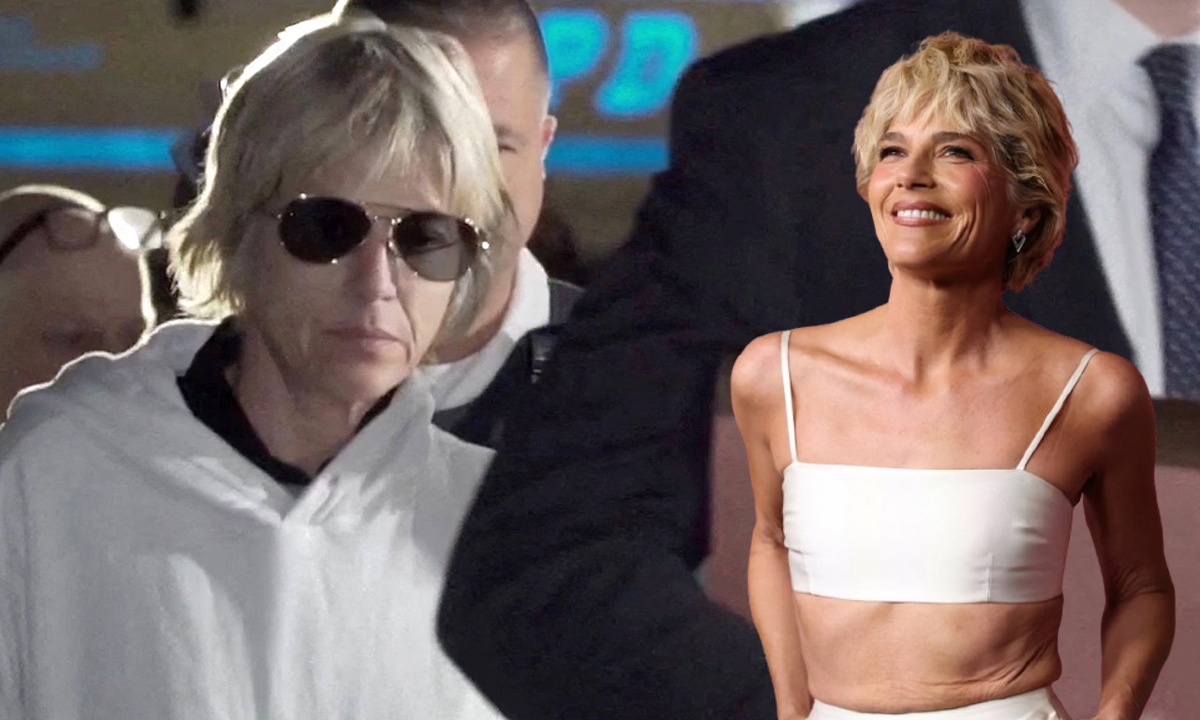 ABD'li aktris Selma Blair Los Angeles-New York City seferini yapan