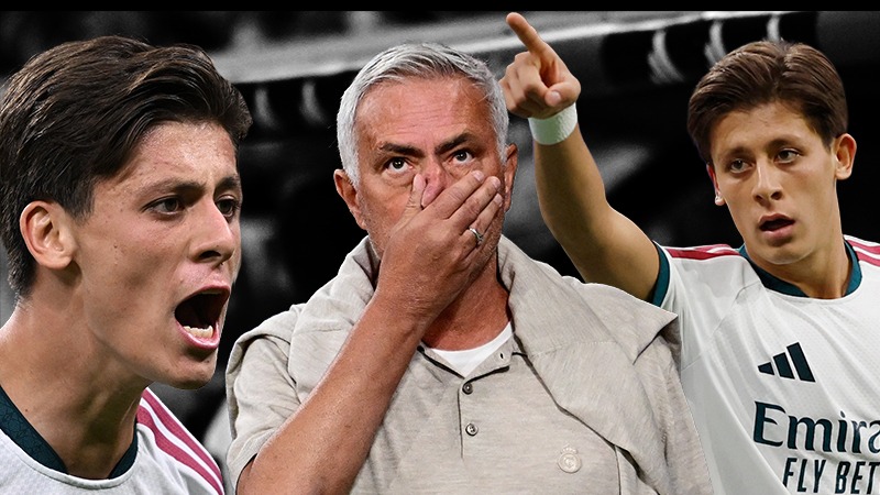 Son maçtaki Arda Güler tercihi tepki çeken ve eleştirilen Mourinho,