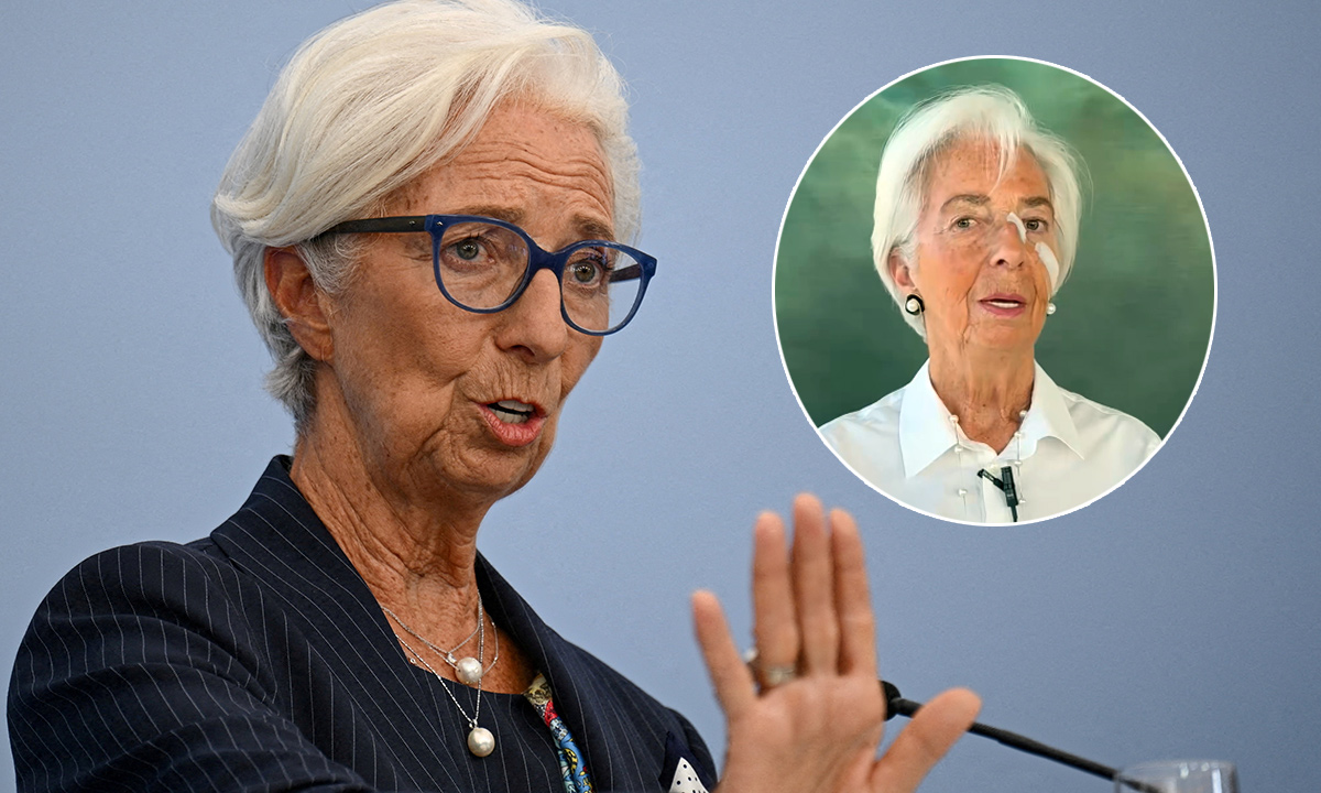 Avrupa Merkez Bankası (ECB) Başkanı Christine Lagarde, sosyal medya hesabından