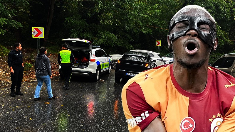 Galatasaray'ın yıldızı Victor Osimhen'in sevgilisi, Eyüpsultan'da kaza yaşadı.