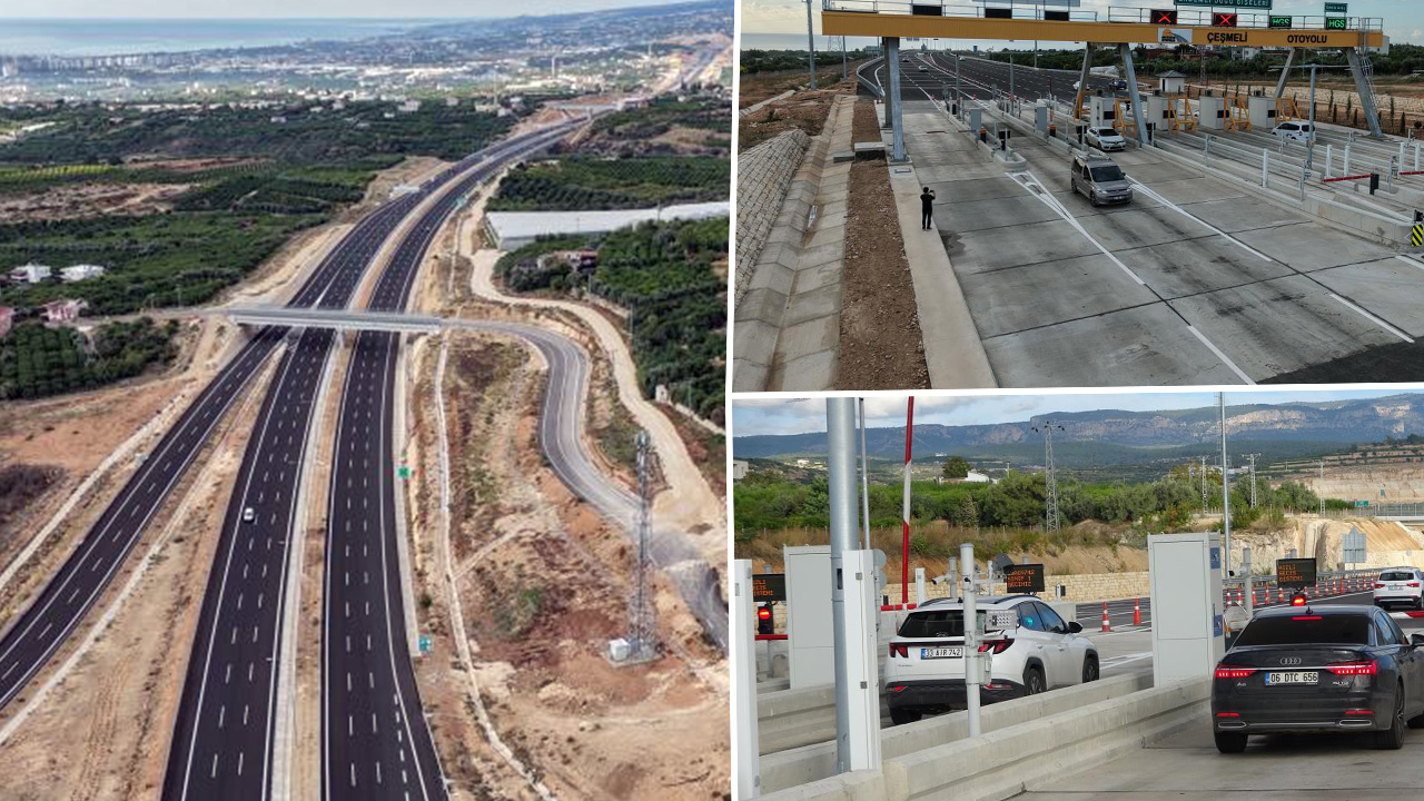 Mersin'de Çeşmeli-Erdemli-Silifke-Taşucu Otoyolu'nun Çeşmeli-Kızkalesi kesimi hizmete girdi. Yeni otoyolun saatler